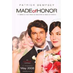  Made of Honor Movie Poster Double Sided Original 27x40 