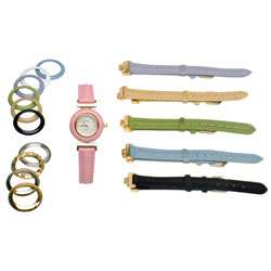 Fondini Womens Interchangeable Watch Set  