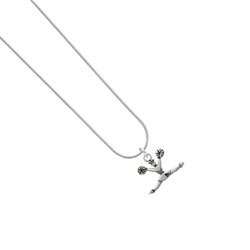  Cheerleader   Splits Snake Chain Charm Necklace [Jewelry 