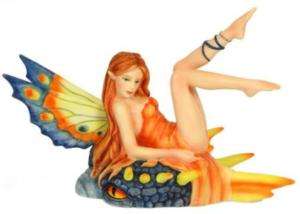 Dragon Fae Blue Fairy Figurine by Selina Fenech  