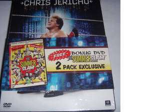 WWE Chris Jericho Breaking The Code DVD with fye bonus  