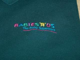 BABIES R US The Baby Superstore Golf Polo Shirt XL New  