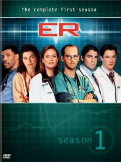 ER COMPLETE SEASON 1 New Sealed 4 DVD Set 20 Episodes  