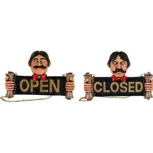  Open and Closed Bar and Restaurant and Store Signs 