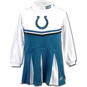  Indianapolis Colts Girls 4 6X Cheerleader Uniform: Sports 