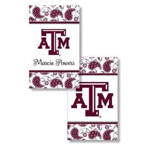   College Calling Cards   Paisley (Texas A&M)