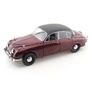  1962 Jaguar Mark II Inspector Morse 1/18 Burgundy Toys 