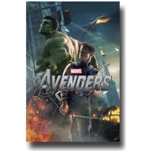  The Avengers Poster   2012 Movie Promo Flyer   11 X 17 