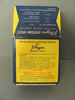 Vintage J. C. Higgins 20 Gauge XTRA RANGE Shotgun Shells Box  