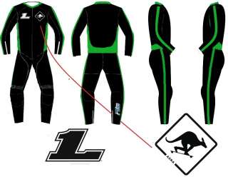 Downhill Skateboarding Suit Sketch   Finish Product in matte black 