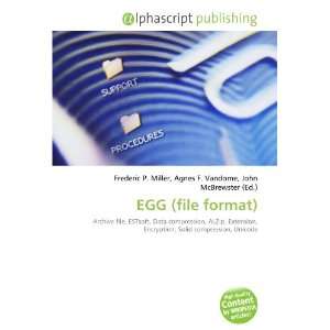  EGG (file format) (9786132899750) Books