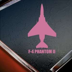  F 4 PHANTOM II Pink Decal Military Soldier Window Pink 
