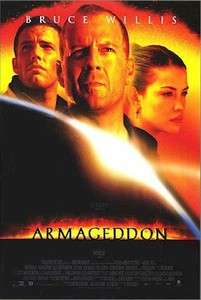 ARMAGEDDON (Ben Affleck) CAST MOVIE POSTER Bruce Willis  