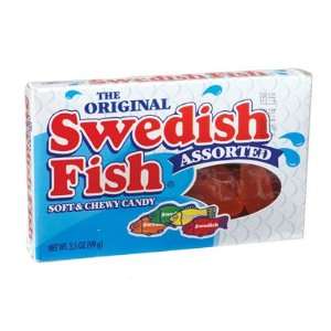 Assorted Swedish Fish Theater Box: 60 Count:  Grocery 