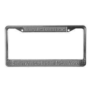  New York Countries / regions / cities License Plate Frame 