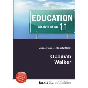  Obadiah Walker Ronald Cohn Jesse Russell Books