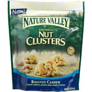 Nature Valley Granola Nut Clusters Roasted Cashew   10 Pack:  