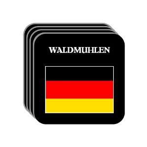  Germany   WALDMUHLEN Set of 4 Mini Mousepad Coasters 
