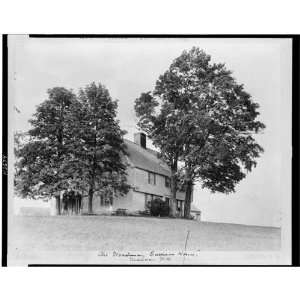 Woodman Garrison house, Durham, NH 1896,New Hampshire  