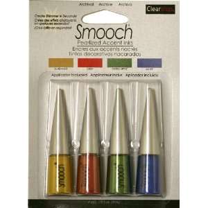  Smooch Pearlized Accent Ink, Mini 4 Pack, Abc Arts 