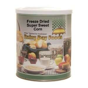 Freeze Dried Super Sweet Corn #2.5 can  Grocery & Gourmet 