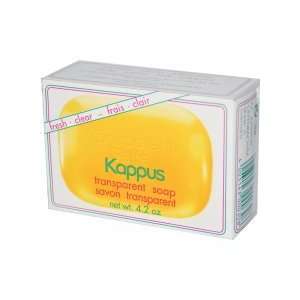  Kappus Soaps Transparent Soap   4.2 Oz, 3 Pack Beauty