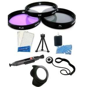  67mm Filter kit and Lens Hood + Mini Tripod + LCD Screen 