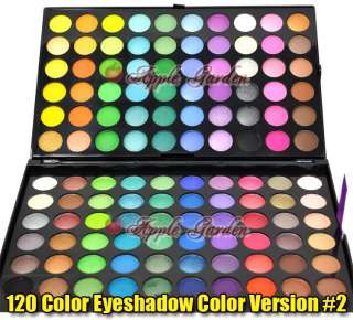 BEAUTIES FACTORY 120 Color Eyeshadow Makeup Palette 89B  