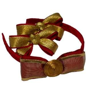   Girls   Perfect for Parties and Special Occasions (Red / Gold): Beauty