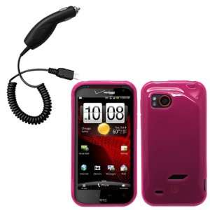  Cbus Wireless Hot Pink Flex Gel Case / Skin / Cover & Car 
