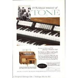   1958 Baldwin A Christmas treasury of Tone Vintage Ad