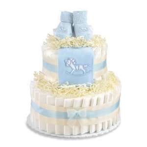    Peachtree Layette Diaper Cake LCROK2T Horse Theme 2 Tier: Baby