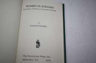 Women in Judaism The Status of Women in Formative   