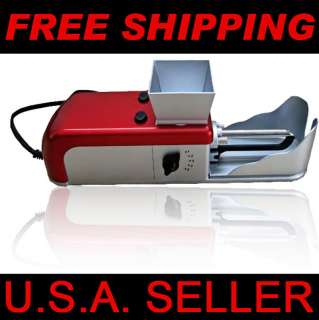   NEW Electric Cigarette Rolling Roller Injector Machine Great Look