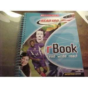 Scholastic Read 180 rBook Stage B Read, Write, React Student Book 