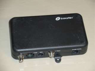 Hotel Motel Lodgenet Cable TV Data BOX Terminal LBT 44C  
