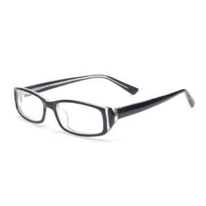  HT039 prescription eyeglasses (Black/Clear) Health 