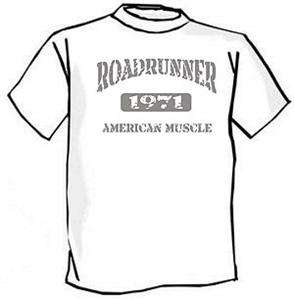 1968 74 Plymouth Roadrunner American Muscle Car Tshirt  