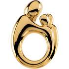 Body Candy 14K Yellow Gold Mother and Child Pendant by Janel Russell