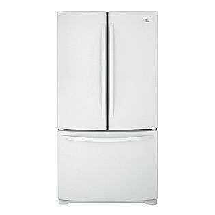 25.0 cu. ft. French Door Bottom Freezer Refrigerator, White (Model 