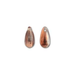   6x10mm Clear with Metallic Copper Finish Drop Arts, Crafts & Sewing