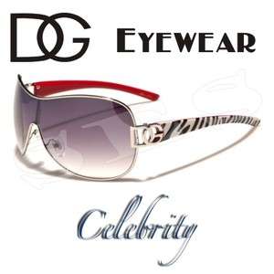 DG Eyewear Sunglasses Womens Celebrity Zebra R  