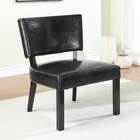 Powell Crocodile Print Faux Leather Accent Chair