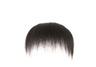 Clip In On Human Hair Bangs/Fringe Extensions  4 colors  