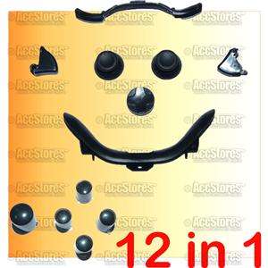 Xbox 360 Controller   BLACK ABXY Guide Buttons LB RB Bumper LT RT 