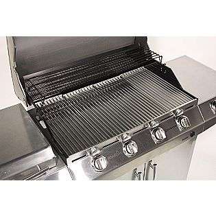   Burner Infrared Gas Grill with Side Burner and Auto Clean*  Char Broil