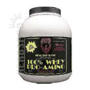 Healthy n fit Whey Pro Amino 100% Chocolate, 2 Lb by Healthy n fit at 