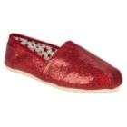 Red Glitter Womens Shoes    Red Glitter Ladies Shoes, Red 