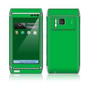  Nokia N8 Skin Decal Sticker  Simply Green 