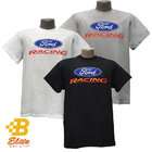 Brickels Ford Racing Logo Tee Shirt Grey Large Bdfmst146